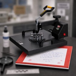 Presa criminalistica termica pentru uscare documente tratate cu DFO / Indanediona / ninhidrina